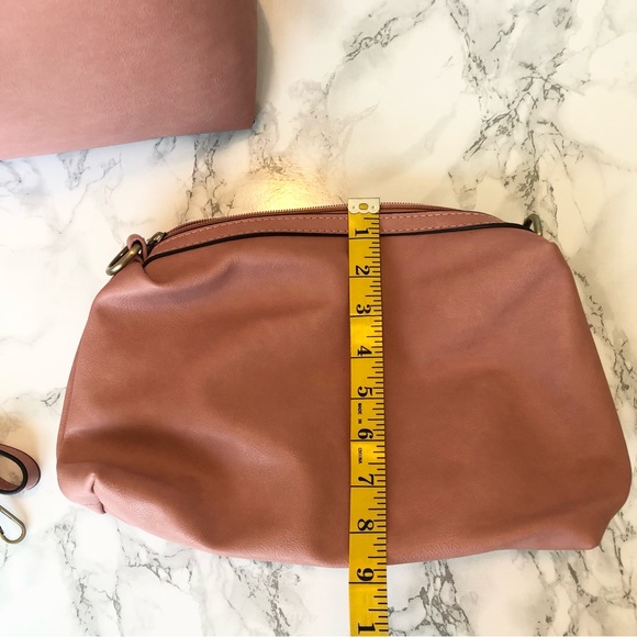 🆕 Joy Susan Mini Tote Bag in blush pink - Picture 5 of 9